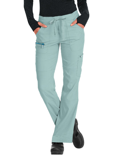 Women's 6-Pocket Stretch Peace Scrub Pant - 721 - Sage