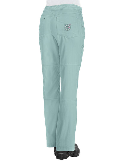 Women's 6-Pocket Stretch Peace Scrub Pant - 721 - Sage