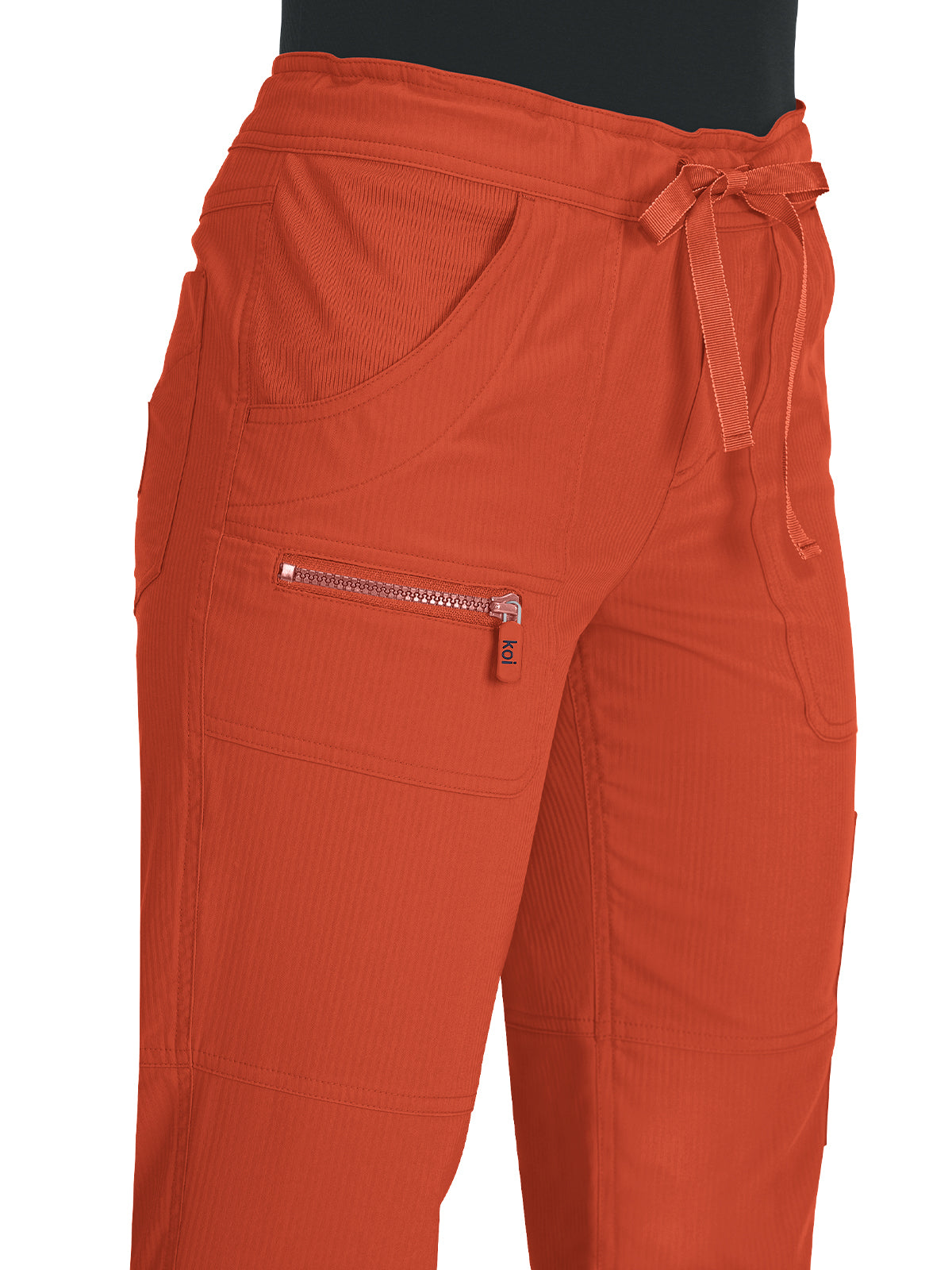 Women's 6-Pocket Stretch Peace Scrub Pant - 721 - Terracotta