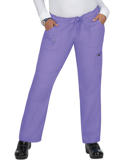 Women's 6-Pocket Stretch Peace Scrub Pant - 721 - French Lavender