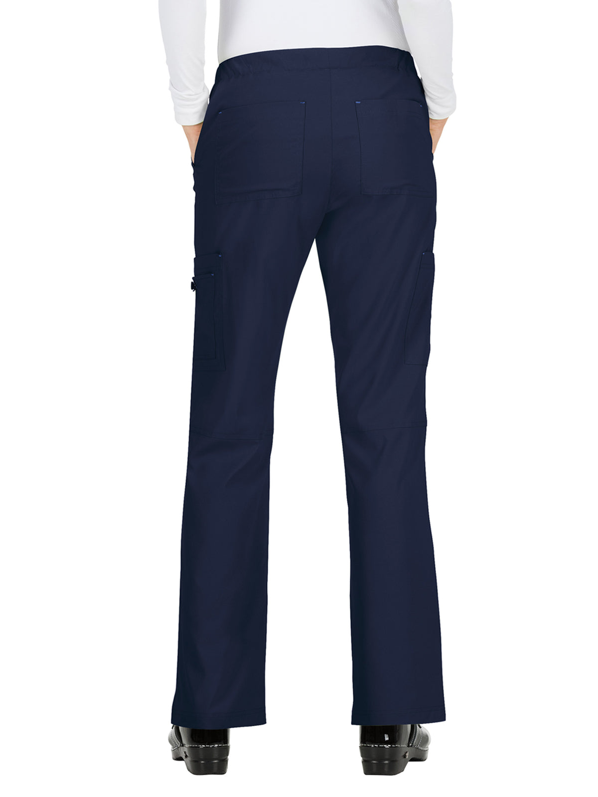 Women's 8-Pocket Stretch Cargo Holly Scrub Pant - 731 - Navy