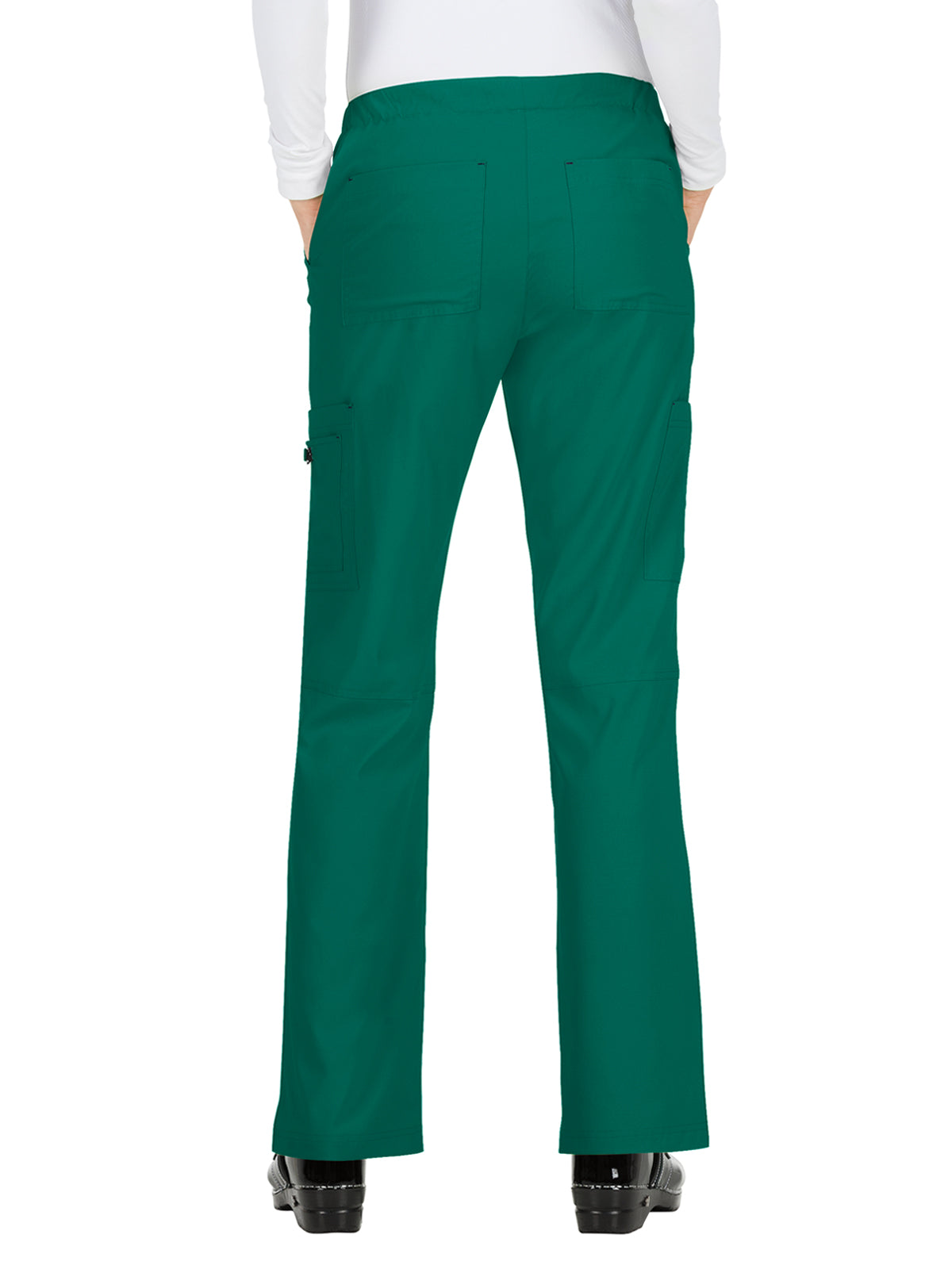 Women's 8-Pocket Stretch Cargo Holly Scrub Pant - 731 - Hunter