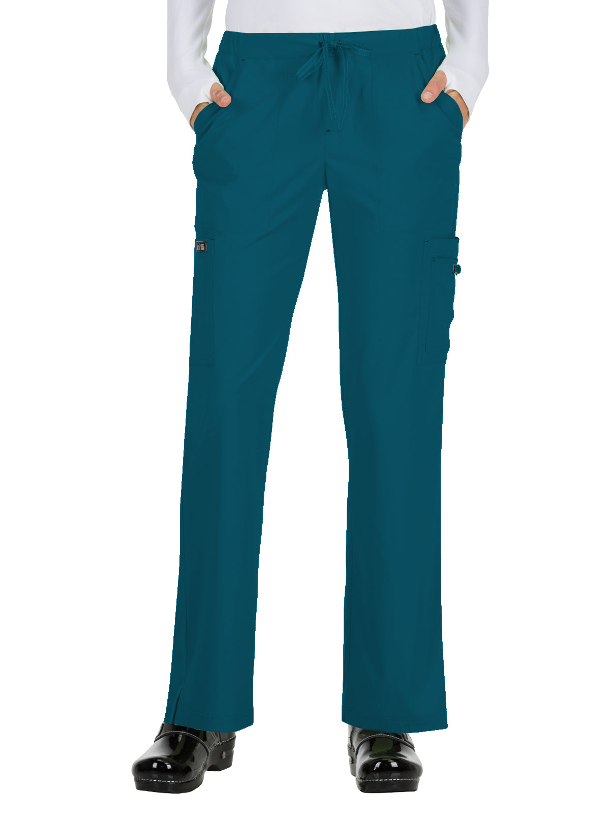 Women's Eight-Pocket Stretch Cargo Holly Pant - 731 - Caribbean