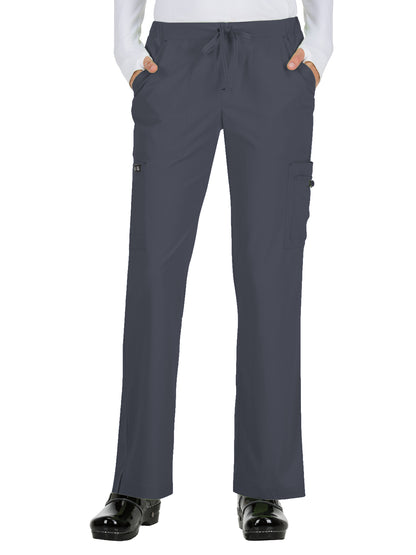 Women's Eight-Pocket Stretch Cargo Holly Pant - 731 - Charcoal