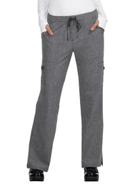 Women's Eight-Pocket Stretch Cargo Holly Pant - 731 - Heather Grey