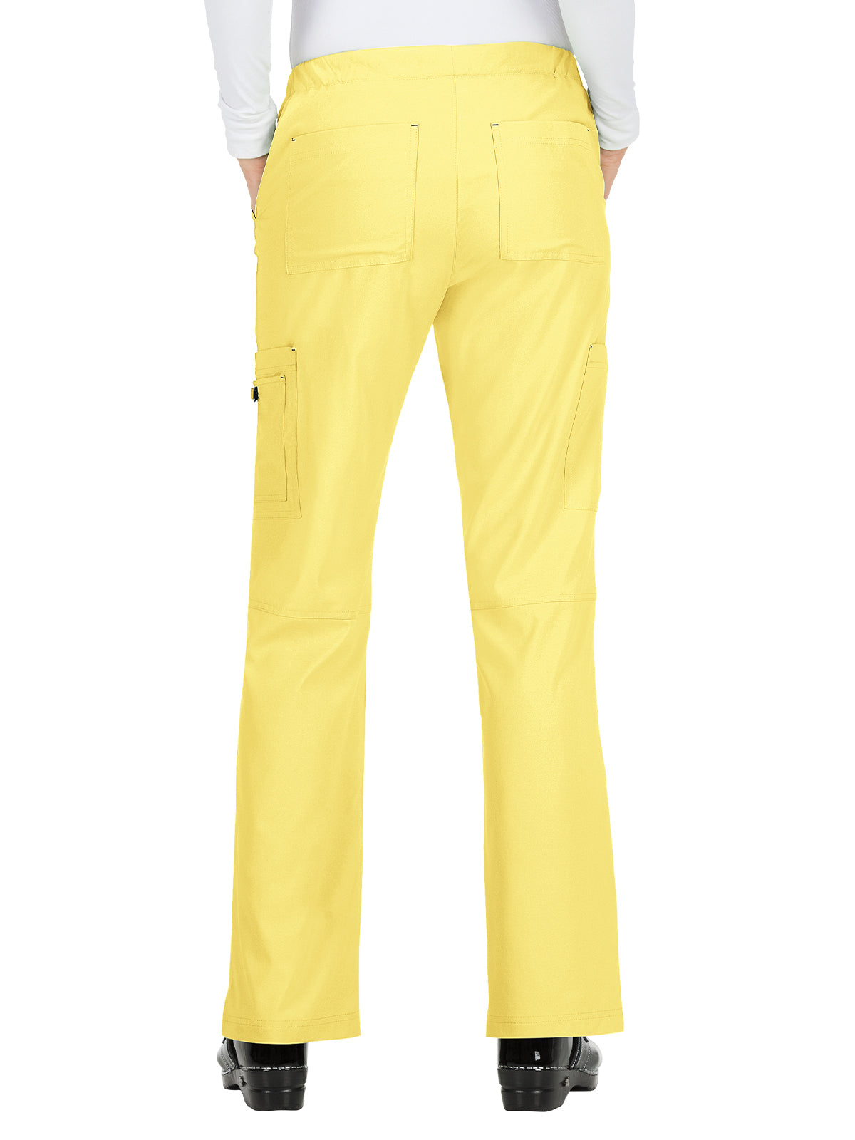 Women's 8-Pocket Stretch Cargo Holly Scrub Pant - 731 - Sunshine