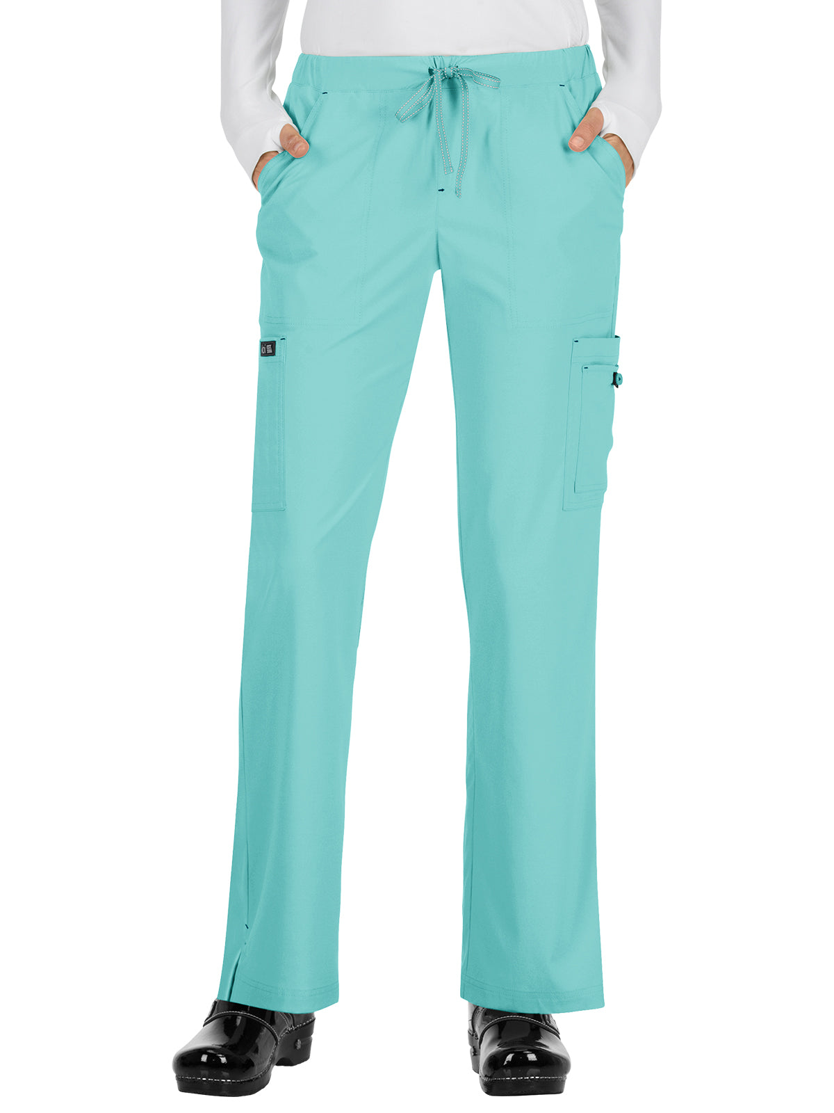 Women's Eight-Pocket Stretch Cargo Holly Pant - 731 - Fresh Mint