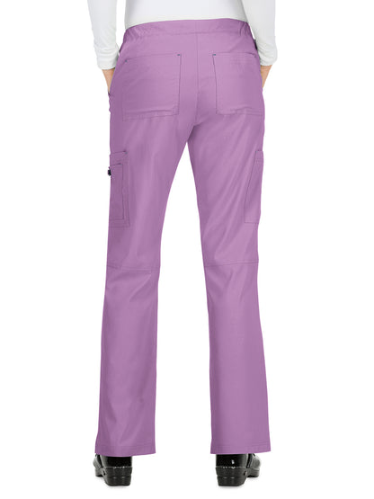 Women's 8-Pocket Stretch Cargo Holly Scrub Pant - 731 - Bloom Lavender