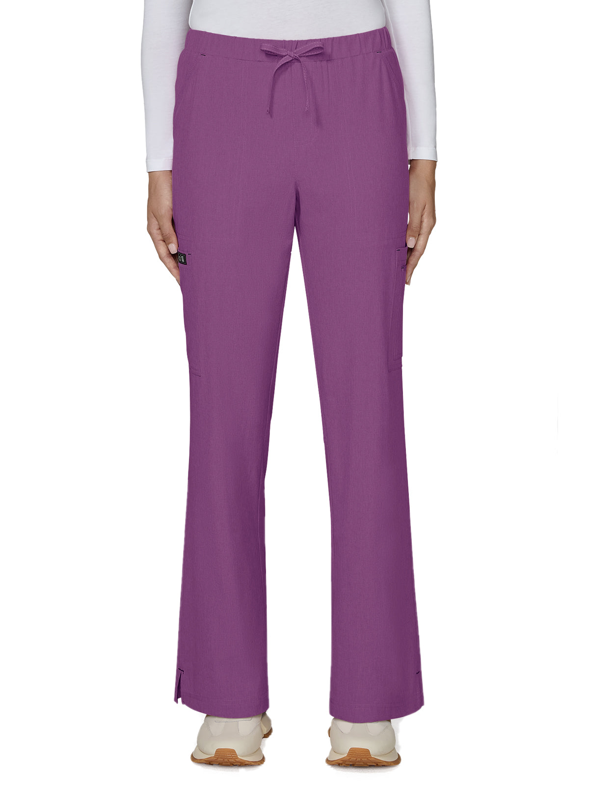 Women's Eight-Pocket Stretch Cargo Holly Pant - 731 - Heather Violet