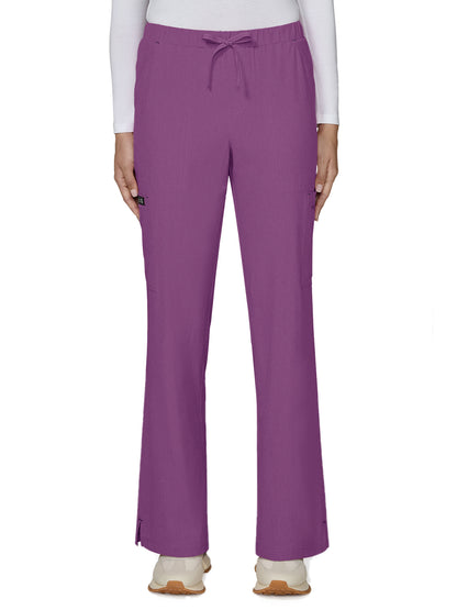 Women's Eight-Pocket Stretch Cargo Holly Pant - 731 - Heather Violet