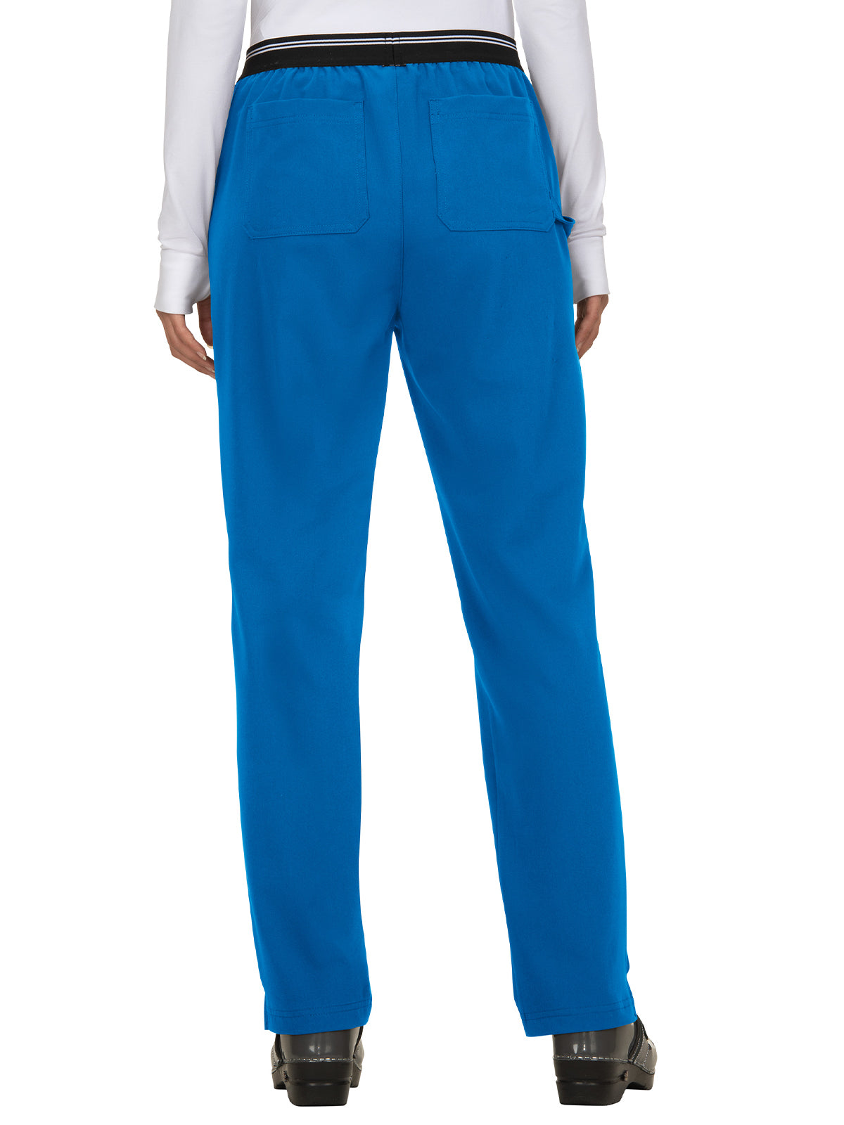 Women's 7-Pocket Skinny Leg On the Run Scrub Pant - 738 - Royal Blue