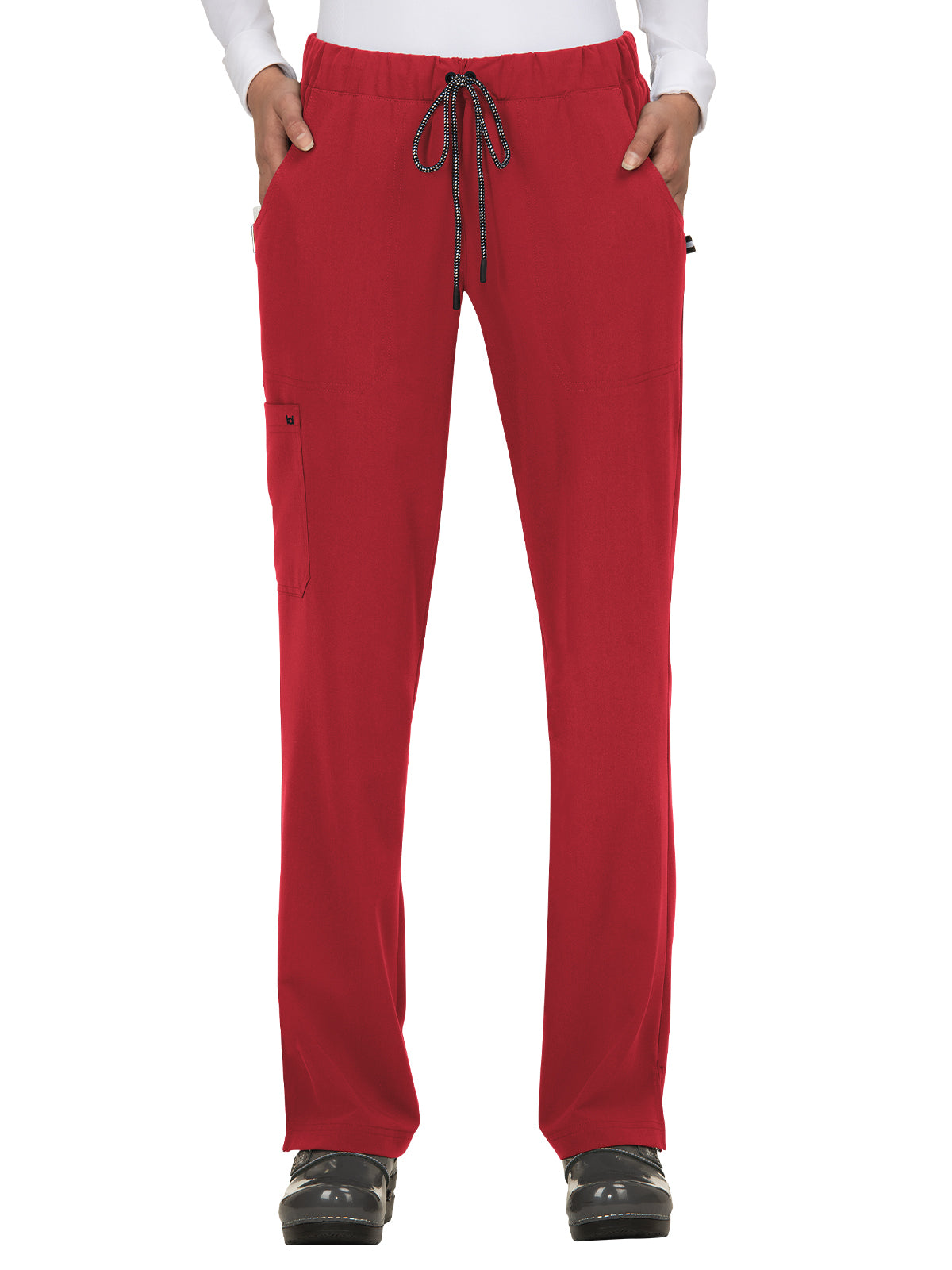 Women's 5-Pocket Cargo Everyday Hero Scrub Pant - 739 - Ruby