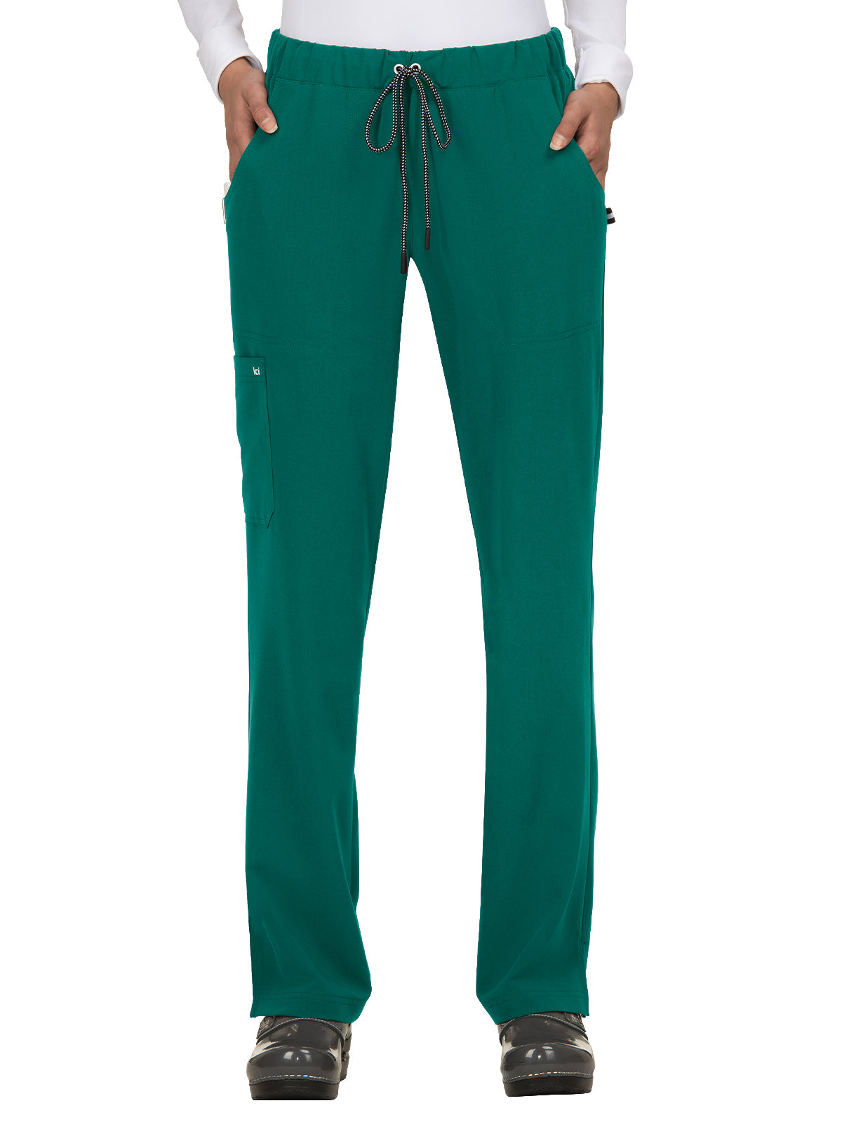 Women's 5-Pocket Cargo Everyday Hero Scrub Pant - 739 - Hunter