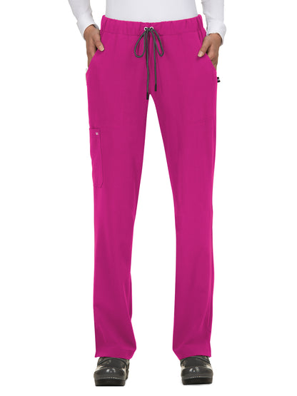 Women's 5-Pocket Cargo Everyday Hero Scrub Pant - 739 - Azalea Pink