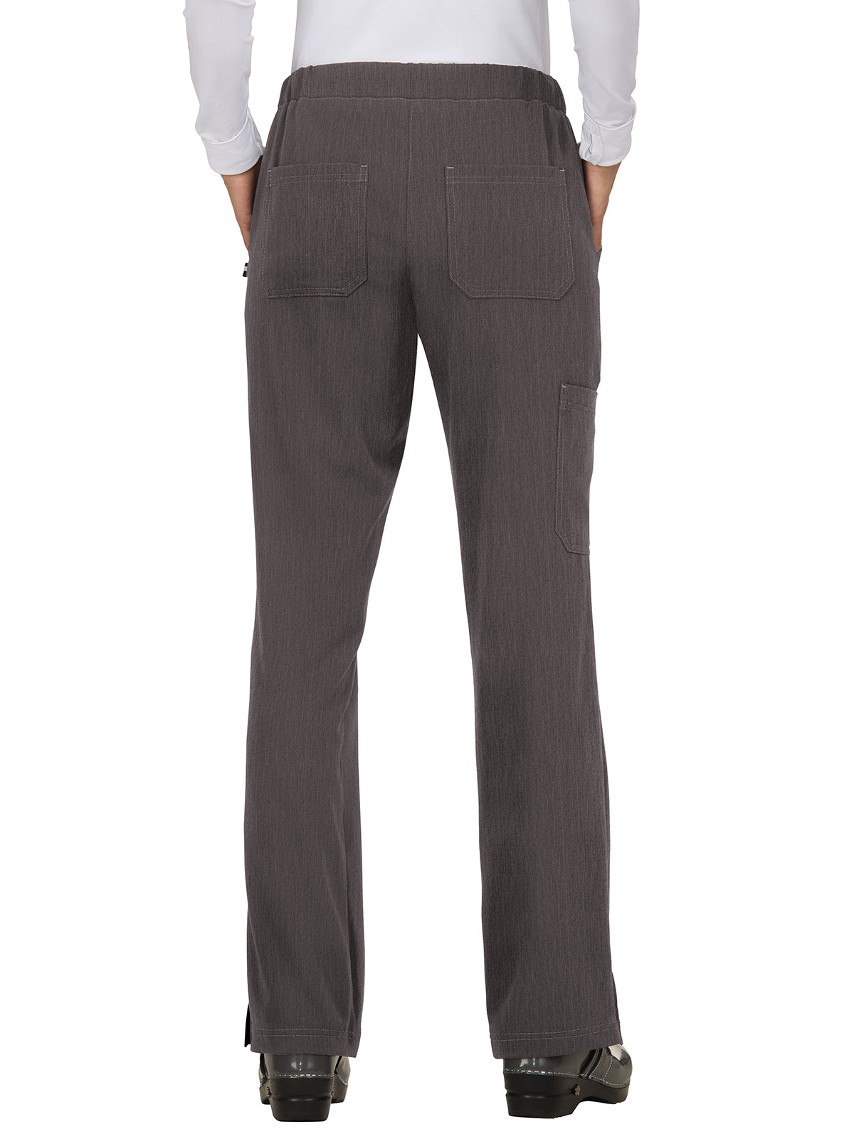 Women's 5-Pocket Cargo Everyday Hero Scrub Pant - 739 - Heather Grey