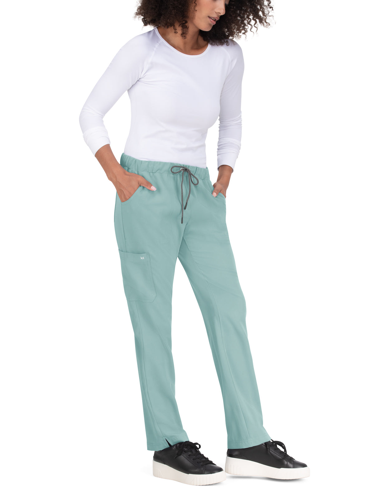 Women's 5-Pocket Cargo Everyday Hero Scrub Pant - 739 - Sage