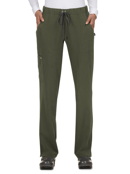 Women's 5-Pocket Cargo Everyday Hero Scrub Pant - 739 - Heather Olive