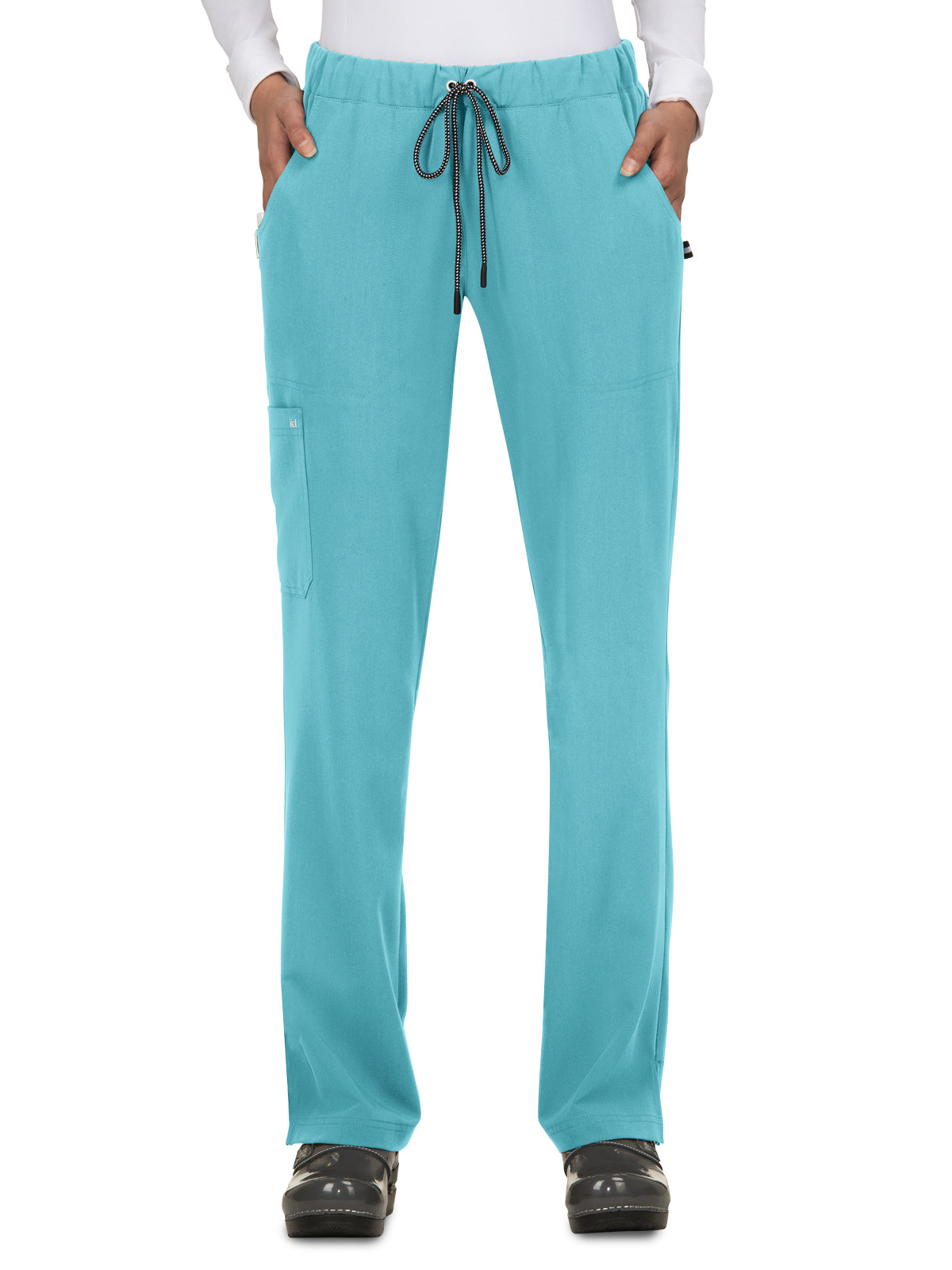 Women's 5-Pocket Cargo Everyday Hero Scrub Pant - 739 - Sea Glass