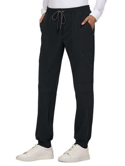 Women's Seven-Pocket Stretch Jogger Good Vibe Pant - 740 - Black