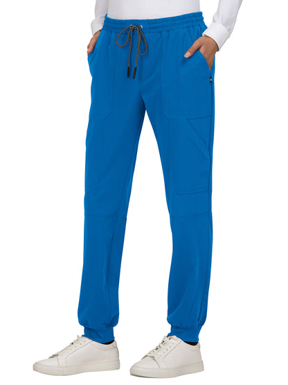 Women's 7-Pocket Stretch Jogger Good Vibe Scrub Pant - 740 - Royal Blue