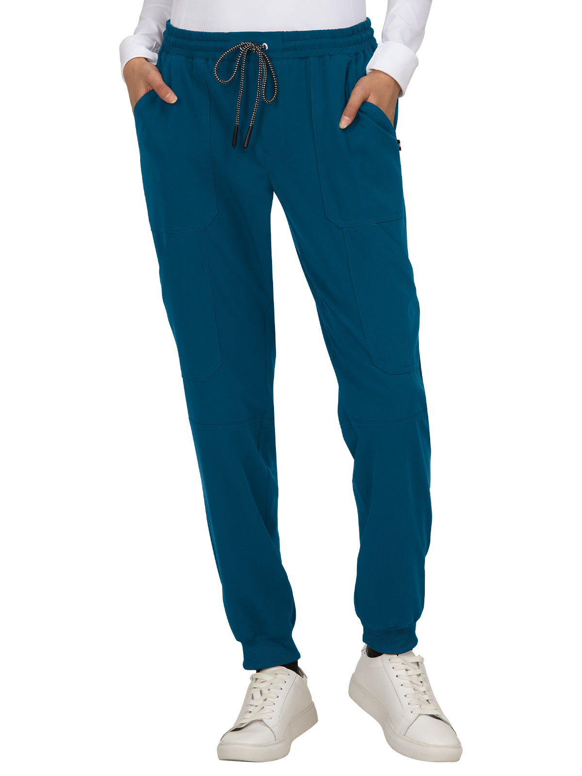 Women's Jogger Scrub Pant - 740 - Caribbean Blue