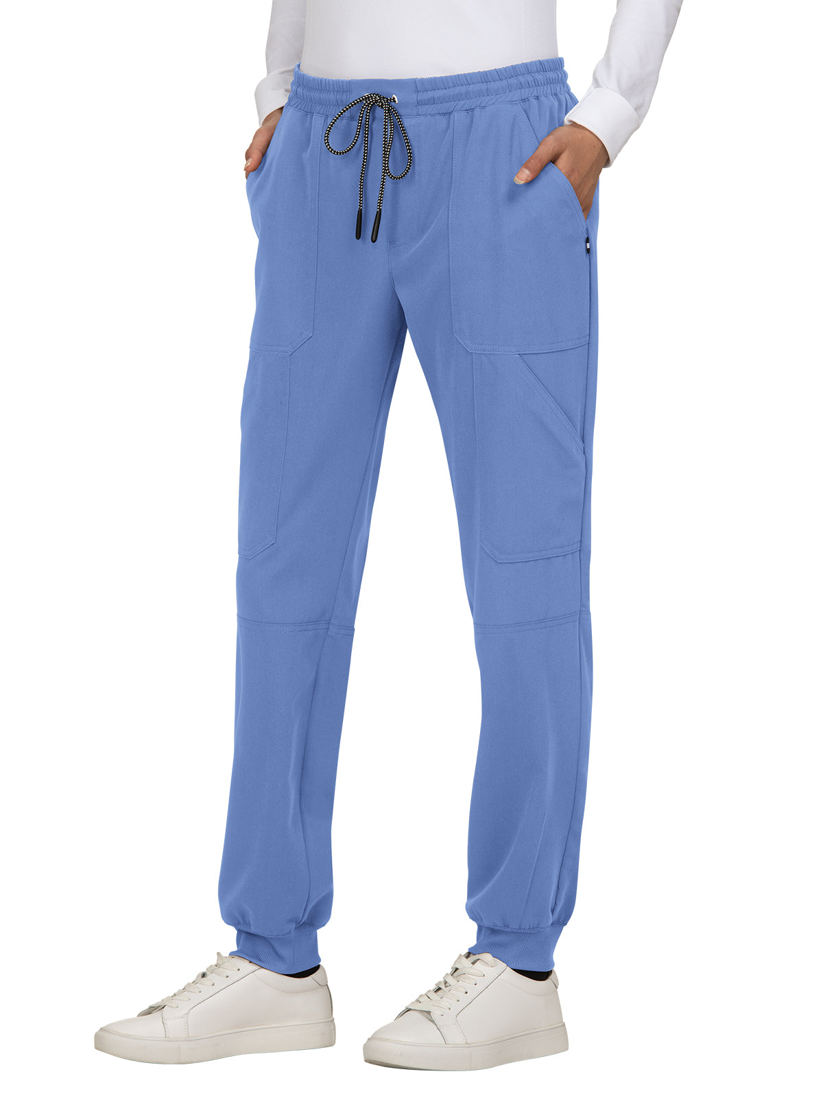 Women's 7-Pocket Stretch Jogger Good Vibe Scrub Pant - 740 - True Ceil