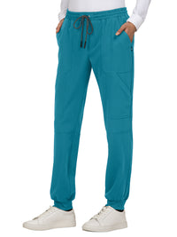 Women's Seven-Pocket Stretch Jogger Good Vibe Pant - 740 - Teal