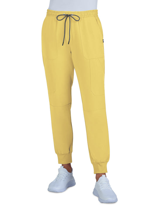 Women's 7-Pocket Stretch Jogger Good Vibe Pant - 740 - Butter Yellow