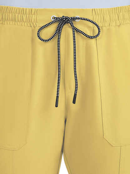 Women's 7-Pocket Stretch Jogger Good Vibe Pant - 740 - Butter Yellow
