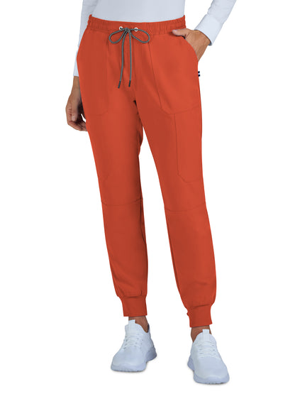 Women's Seven-Pocket Stretch Jogger Good Vibe Pant - 740 - Burnt Umber