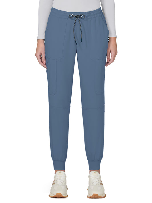 Women's Seven-Pocket Stretch Jogger Good Vibe Pant - 740 - Bluestone