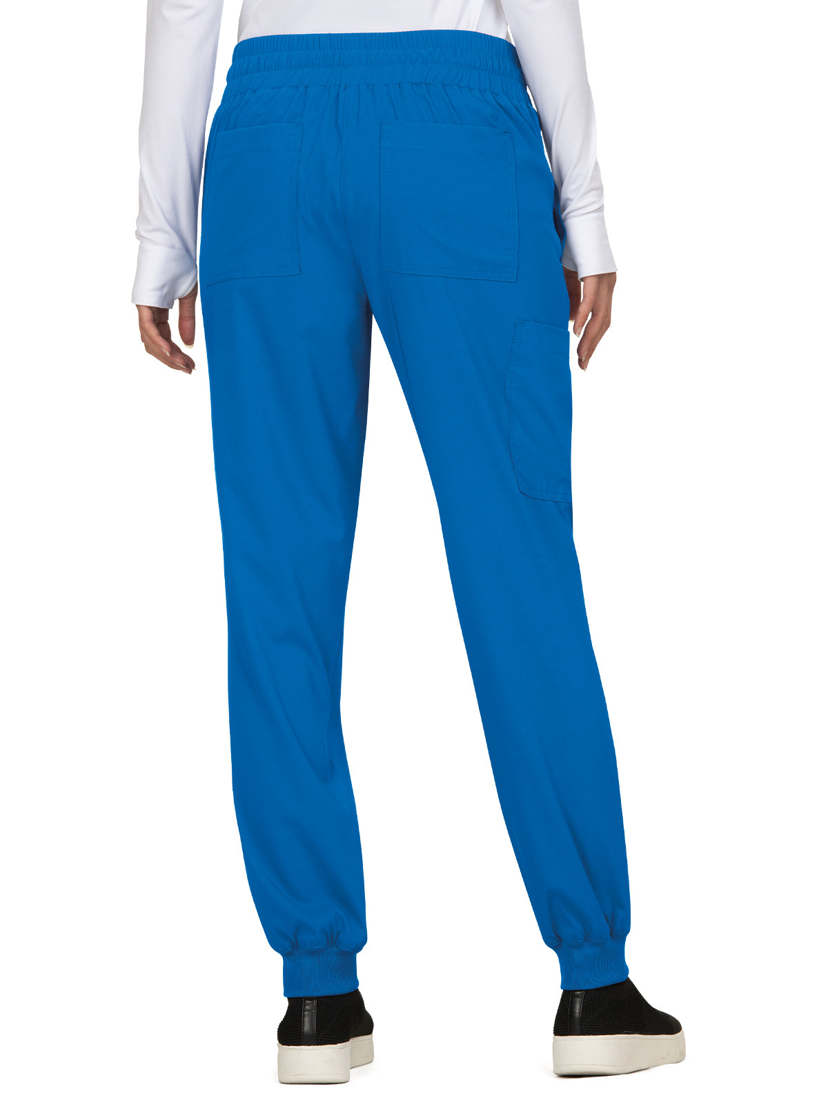 Women's 5-Pocket Stretch Jogger Gemma Scrub Pant - 741 - Royal Blue