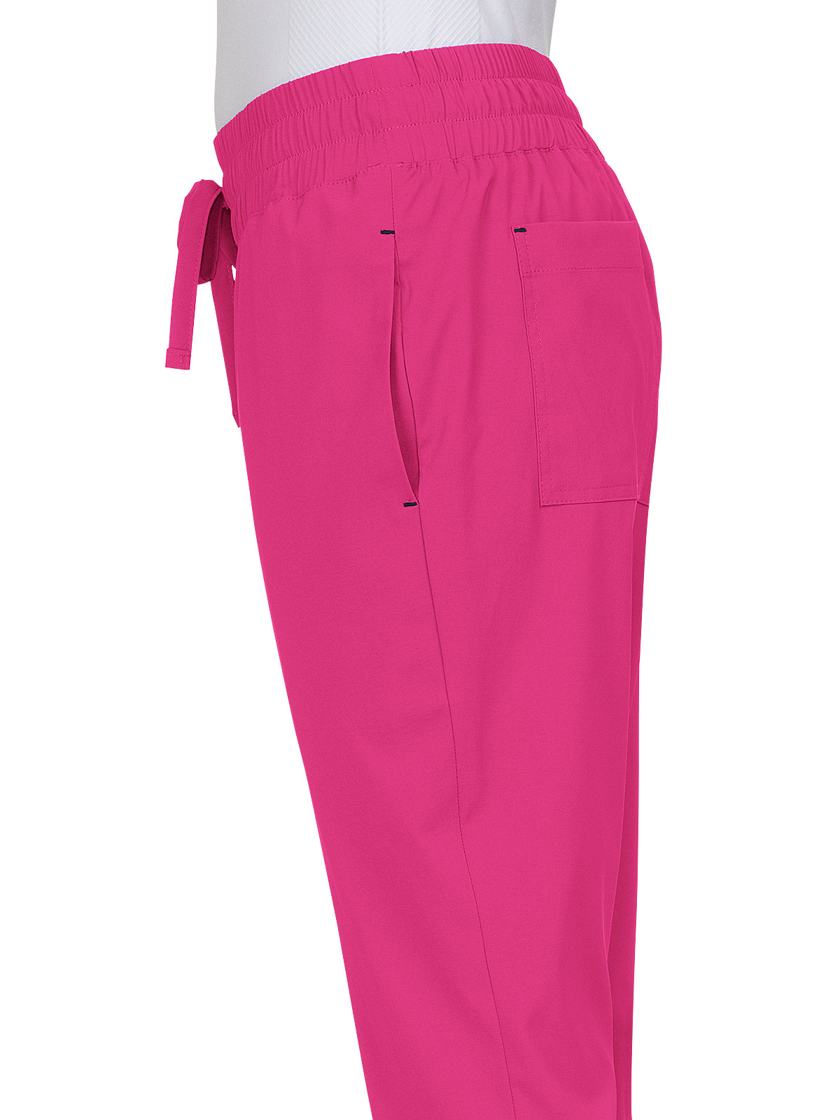 Women's 5-Pocket Stretch Jogger Gemma Scrub Pant - 741 - Flamingo