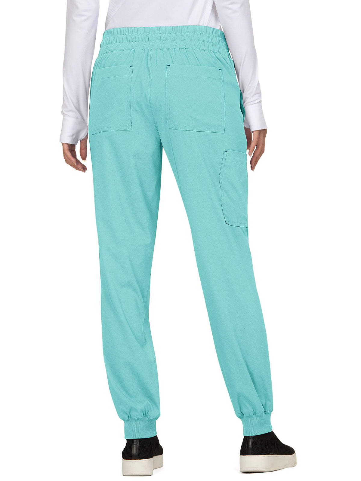 Women's 5-Pocket Stretch Jogger Gemma Scrub Pant - 741 - Fresh Mint