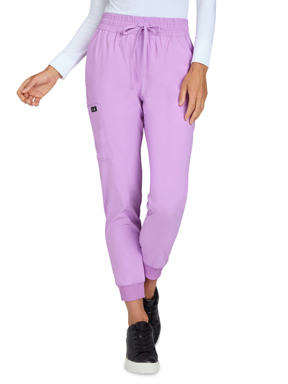Women's Five-Pocket Stretch Jogger Gemma Pant - 741 - Bloom Lavender