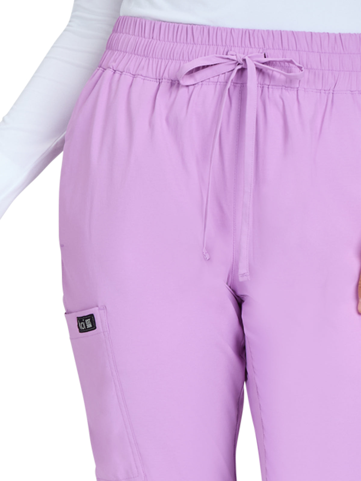 Women's 5-Pocket Stretch Jogger Gemma Scrub Pant - 741 - Bloom Lavender