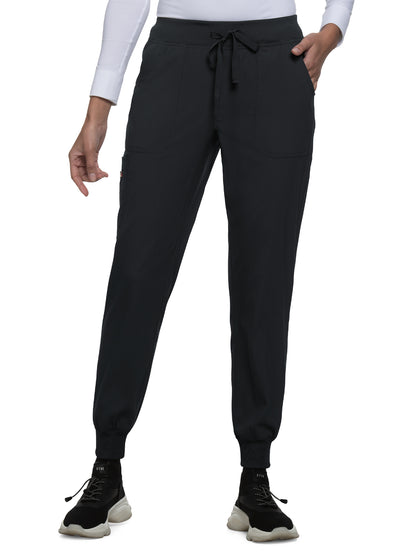 Women's Six-Pocket Stretch Jogger Fierce Pant - 750 - Black