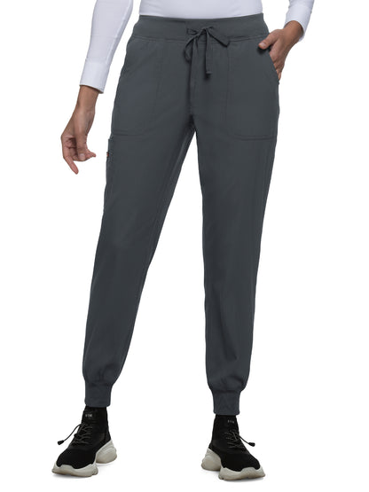 Women's Six-Pocket Stretch Jogger Fierce Pant - 750 - Charcoal