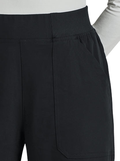 Women's 7-Pocket Boot Cut Jump Start Pant - 775 - Black