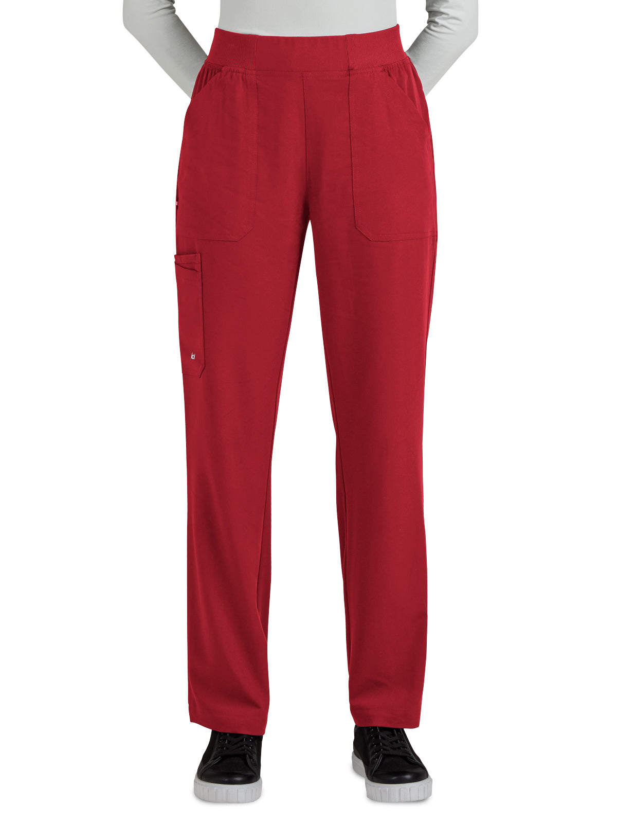 Women's 7-Pocket Boot Cut Jump Start Scrub Pant - 775 - Ruby