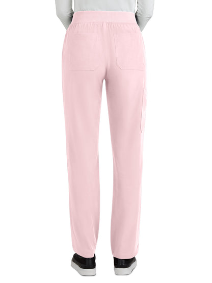 Women's 7-Pocket Boot Cut Jump Start Scrub Pant - 775 - Pink Dream