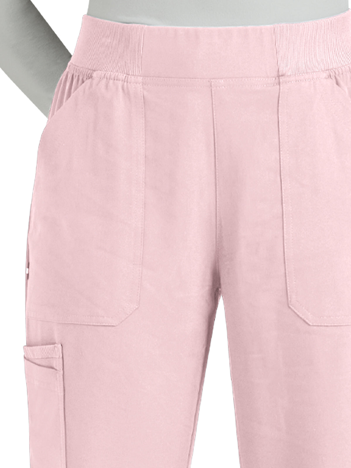 Women's 7-Pocket Boot Cut Jump Start Scrub Pant - 775 - Pink Dream