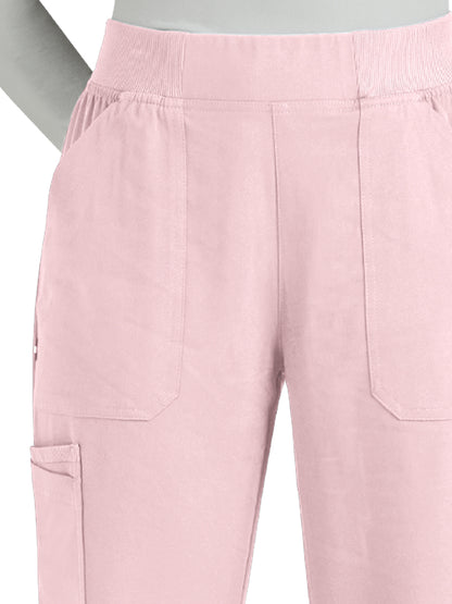 Women's 7-Pocket Boot Cut Jump Start Pant - 775 - Pink Dream