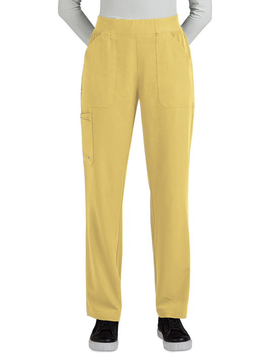 Women's 7-Pocket Boot Cut Jump Start Pant - 775 - Butter Yellow