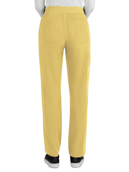 Women's 7-Pocket Boot Cut Jump Start Pant - 775 - Butter Yellow