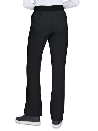 Women's 6-Pocket Boot Cut Wrenlee Scrub Pant - 778 - Black