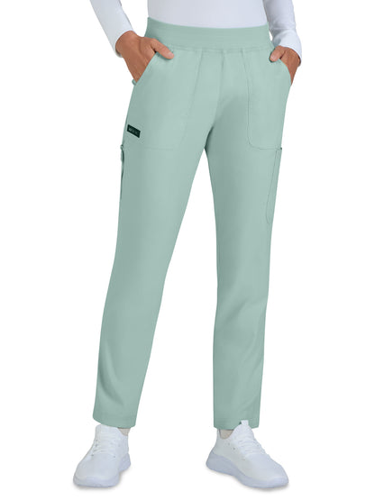 Women's Six-Pocket Slim Cigarette Legs Limited Edition Harper Pant - 779L - Sage