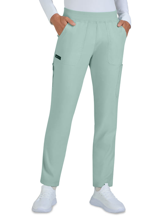 Women's Six-Pocket Slim Cigarette Legs Limited Edition Harper Pant - 779L - Sage