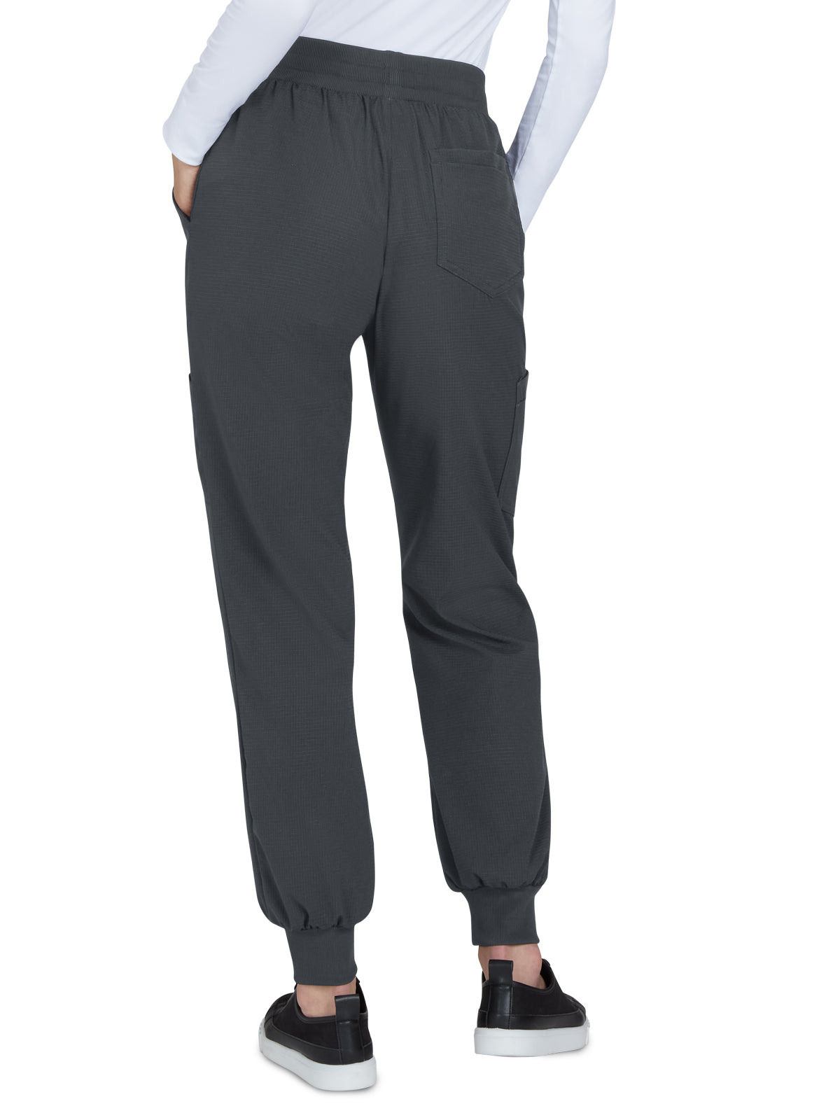 Women's Silky and Durable 7-Pocket Jogger-Style Scrub Pant - 781 - Charcoal