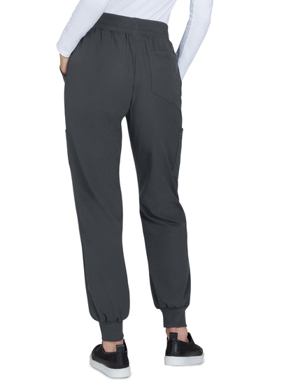 Women's Silky and Durable 7-Pocket Jogger-Style Scrub Pant - 781 - Charcoal